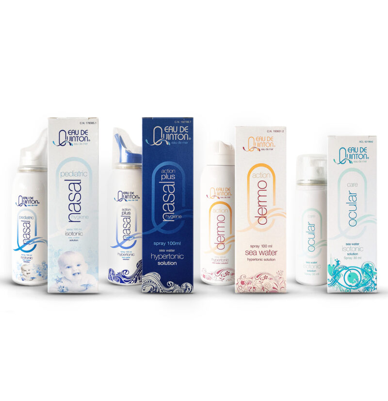 Quinton Družinski paket pršil za nos, kožo, oči (330 ml)