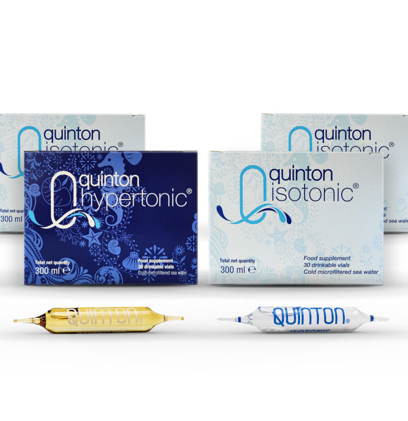 Quinton Vzdrževalni družinski paket, pitne ampule (4x300ml)